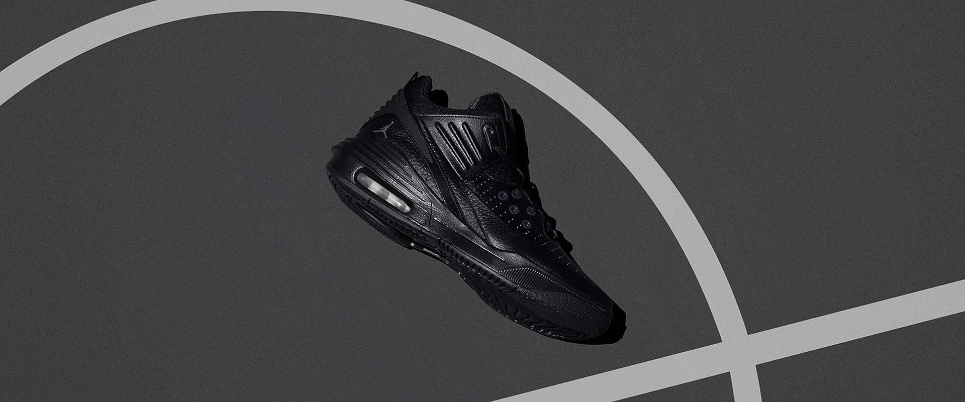 all black jordan air max