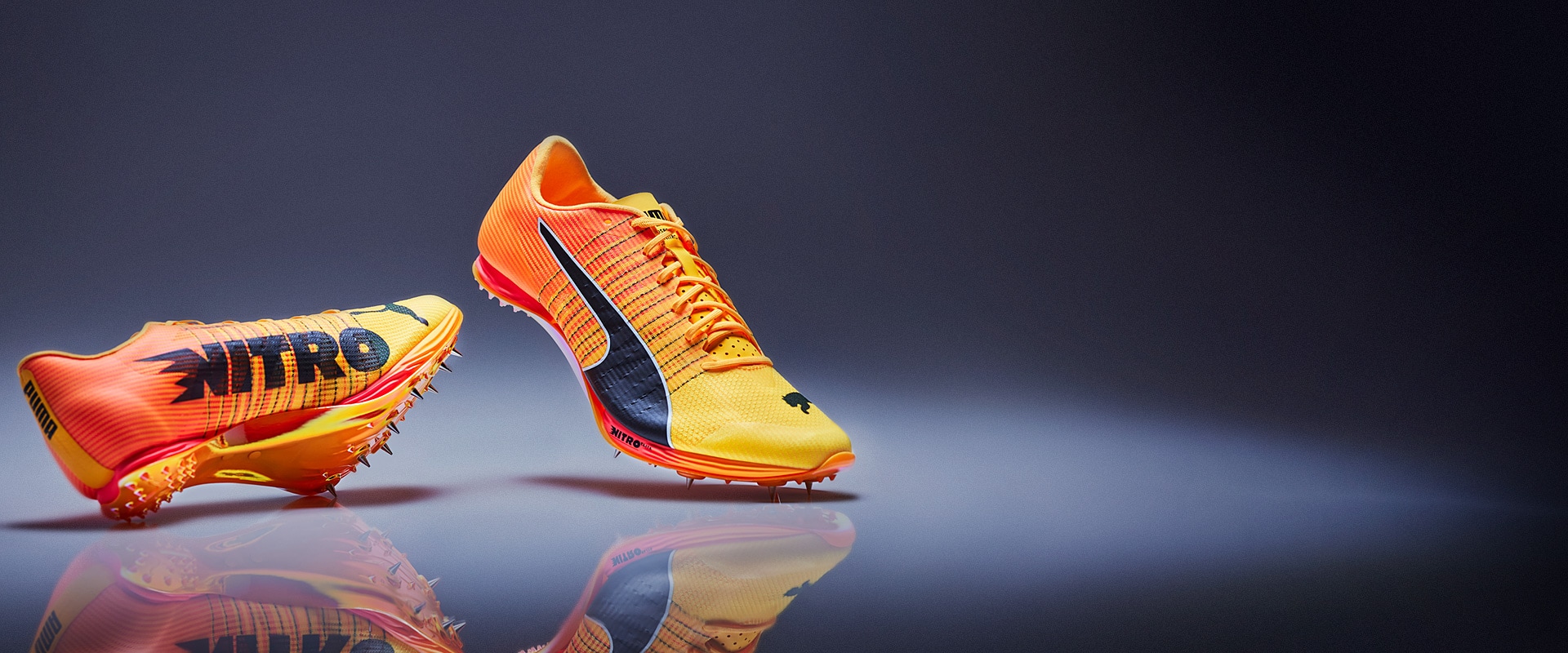 Puma evoSPEED 400 Nitro 2 - Sun Stream-Sunset Glow-Puma Black