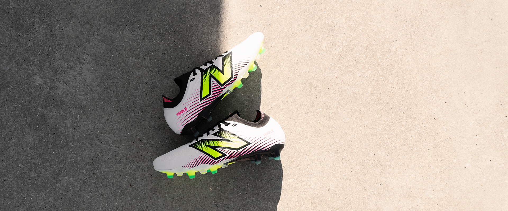 New Balance Tekela V4+ Pro Low Laced Firm Ground - White