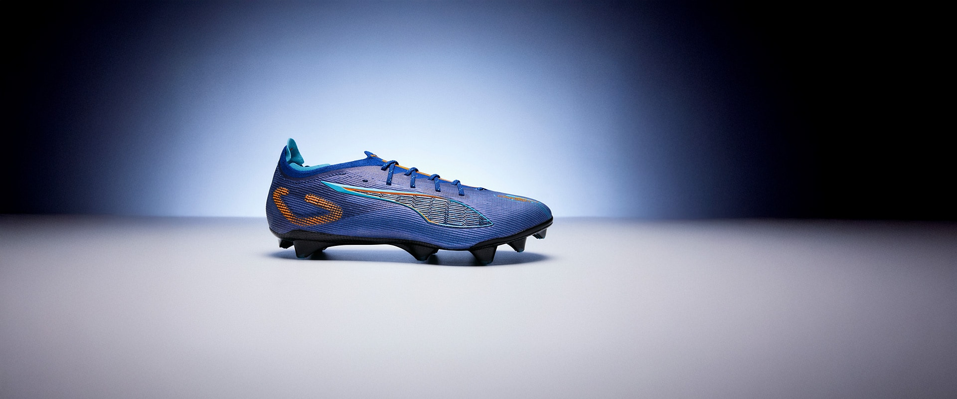 Puma Ultra 5 Carbon Speed SE Firm Ground - Vivid Blue/Heat Fire
