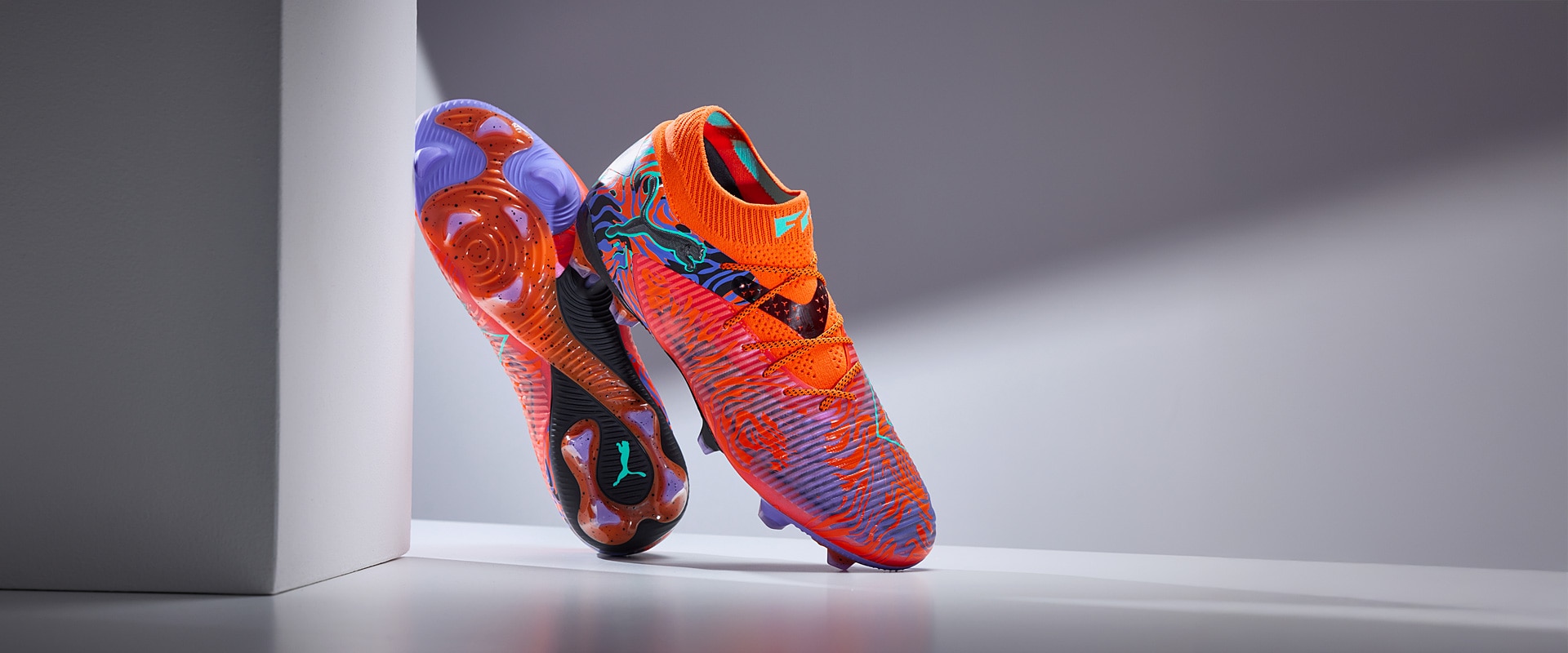 Puma Future 8 Ultimate Creativity FG - Orange Poppy/Black