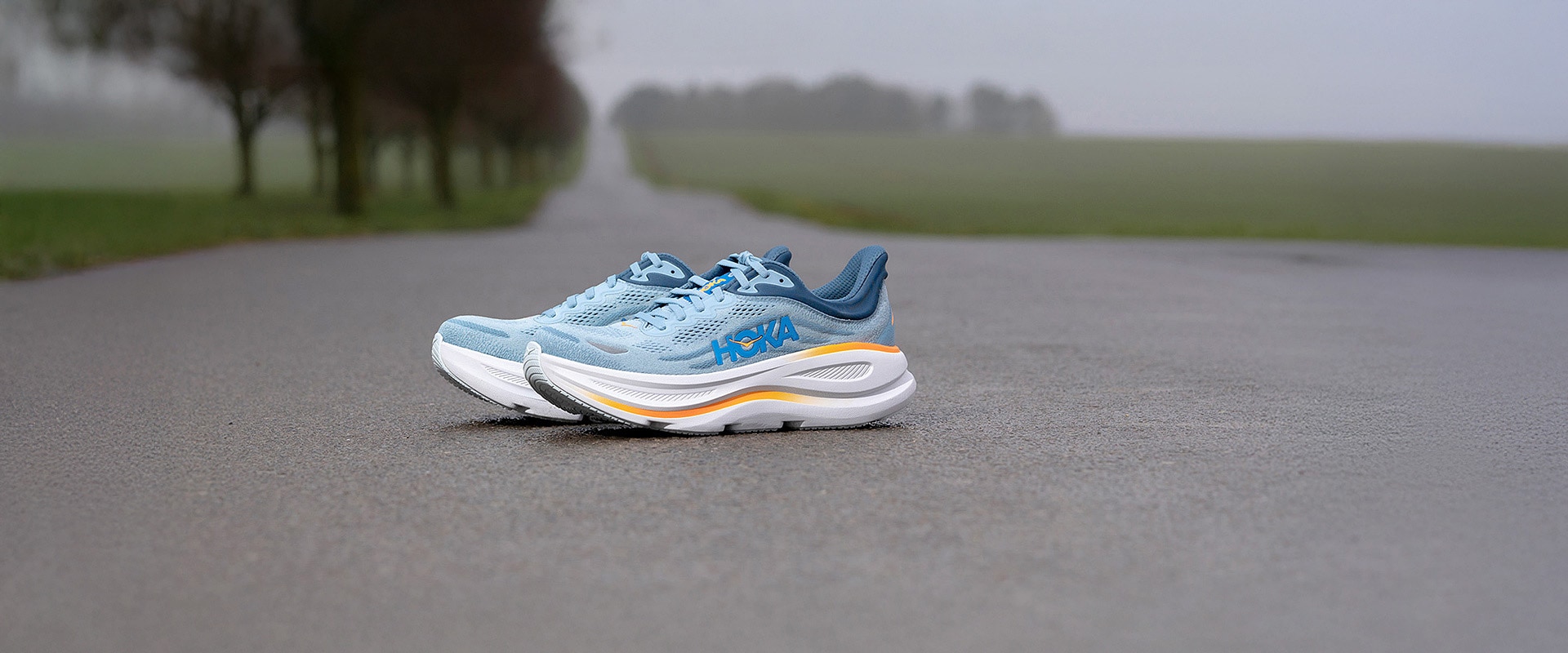 Hoka Bondi 9 - Drizzle/Downpour - Mens Shoes | Pro:Direct Running