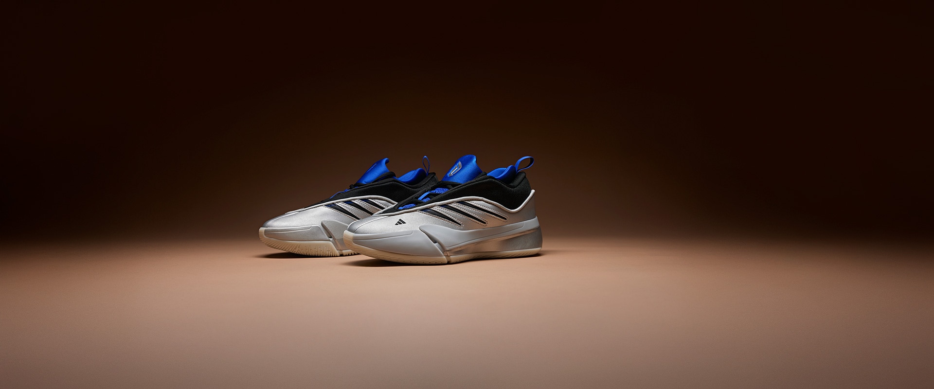 adidas Dame 9 - Silver Metallic/Core Black/Lucid Blue - Trainers