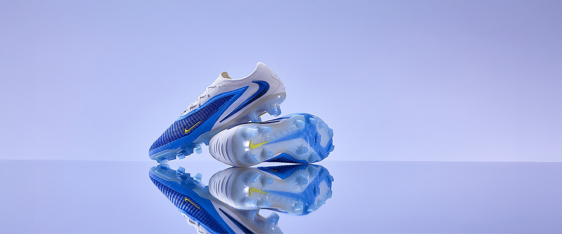 Nike Phantom 6 Elite Low Firm Ground - Racer Blue/White/Dark