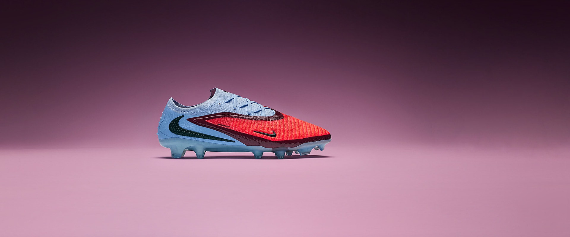 Nike Phantom 6 Elite Low Firm Ground - Royal Tint/Bright Crimson