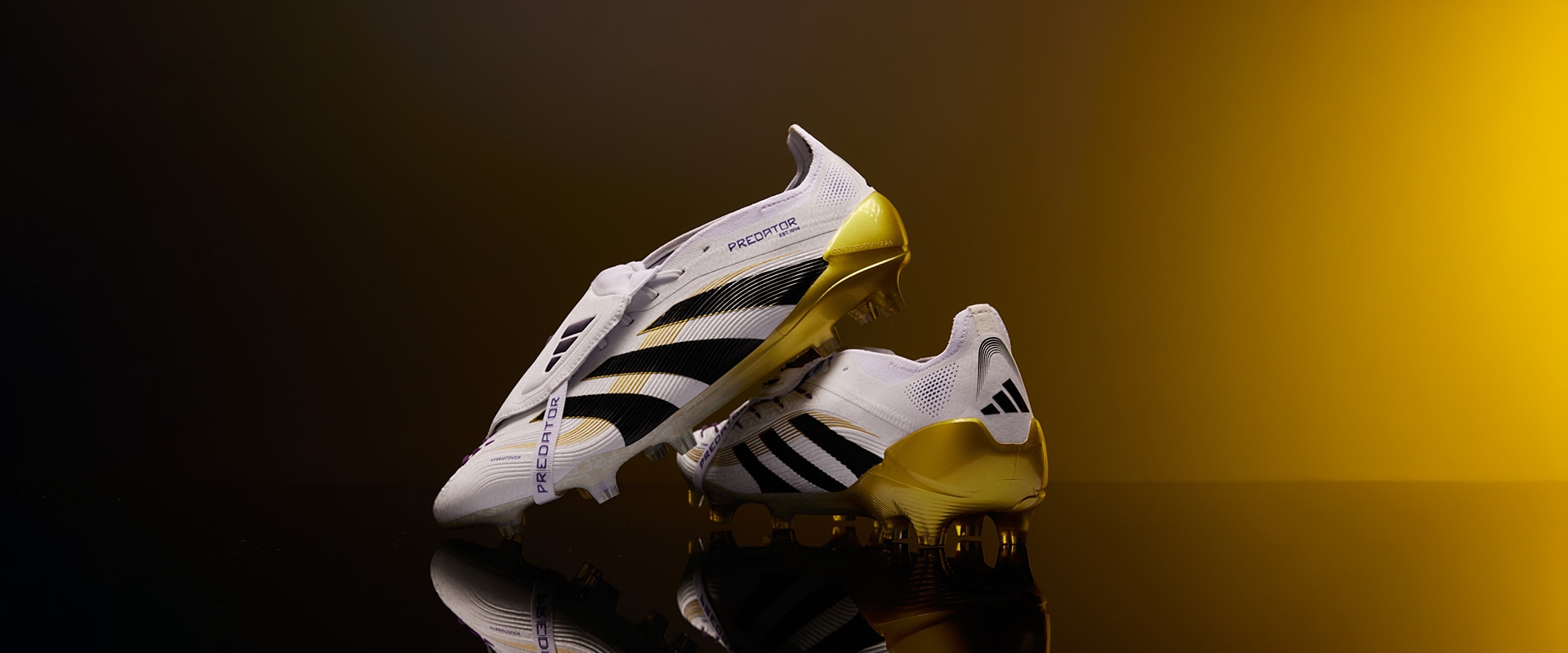 adidas Predator Elite Tongue Firm Ground - White/Core Black