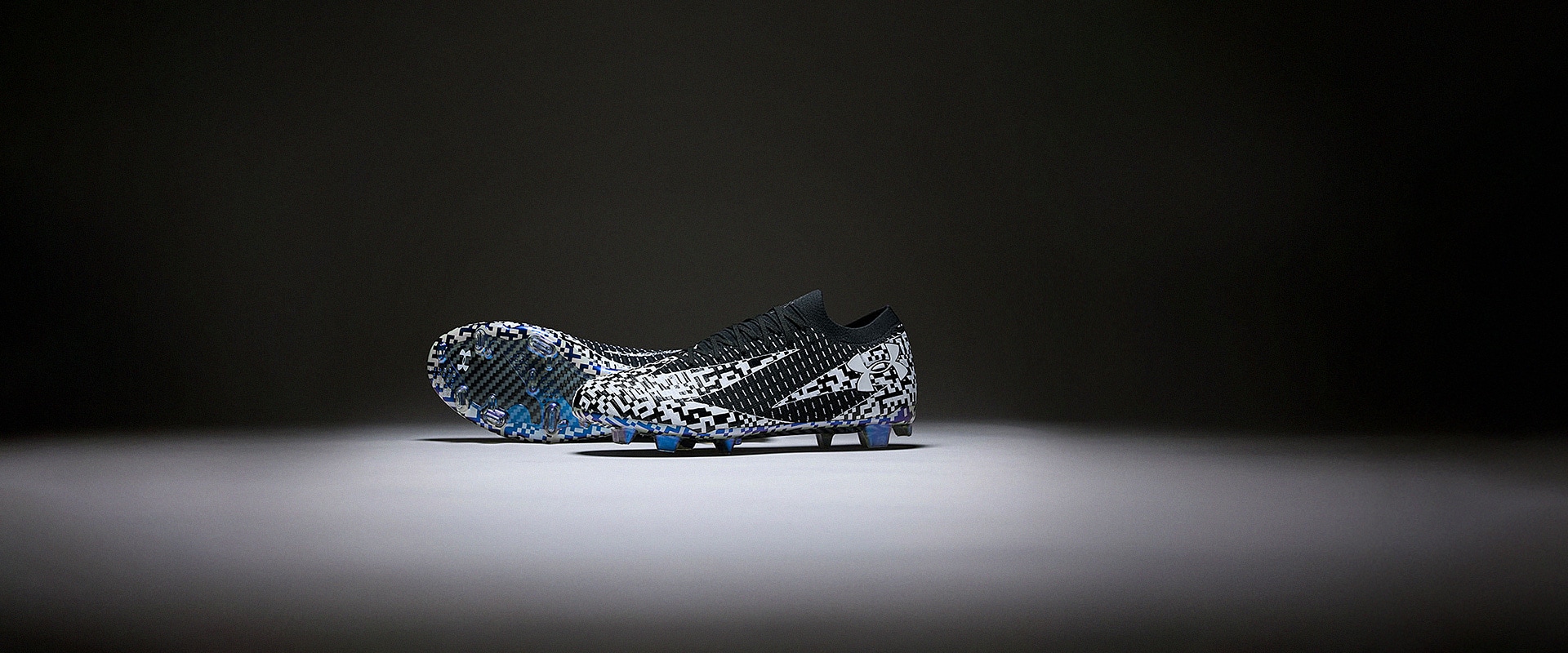 Under Armour Shadow Elite Firm Ground White/Black Adult