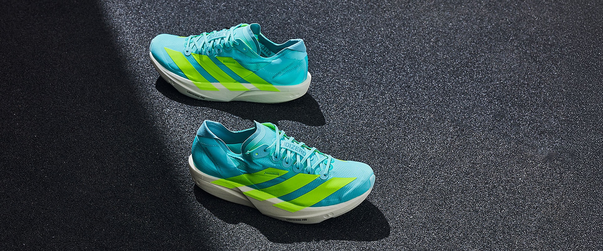 adidas adizero Takumi Sen 11 Flash Aqua/Zero Ton