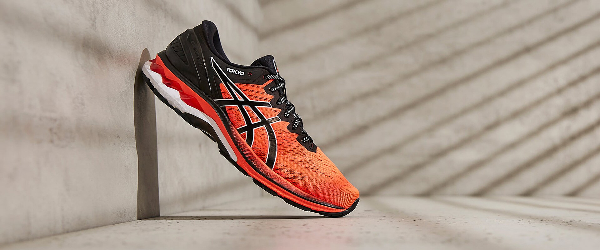 ASICS Gel-Kayano 27 Tokyo - Sunrise Red/Black - Mens Shoes
