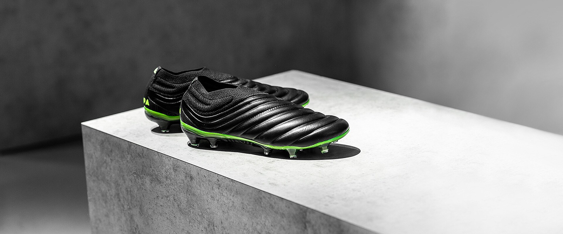 adidas Copa+ FG - Core Black/Signal Green - Firm Ground - Mens Boots ...