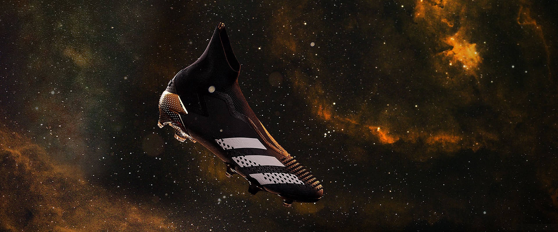 adidas Predator Mutator+ FG - Core Black/White/Gold Metallic