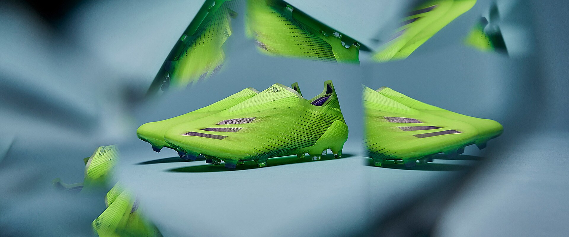 adidas X Ghosted+ FG - Signal Green/Energy Ink/Semi Solar