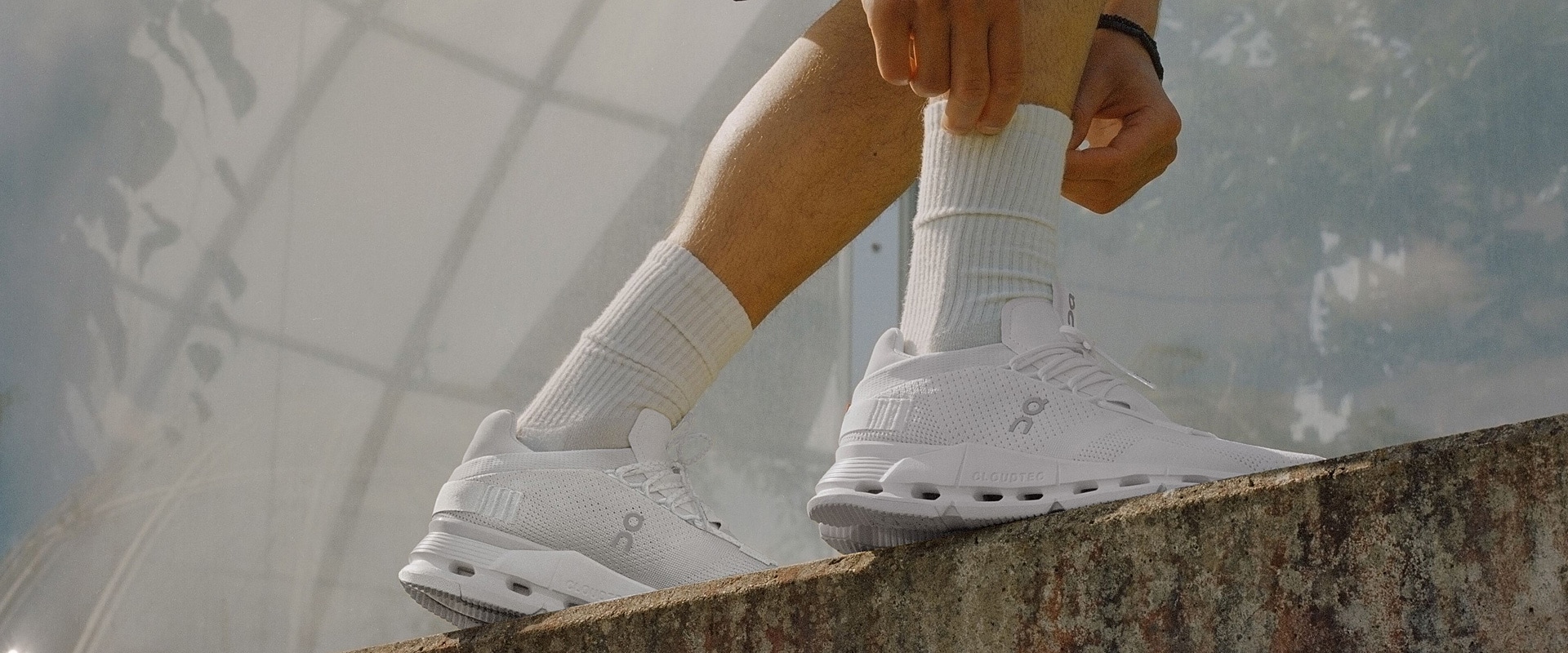 on cloudnova all white