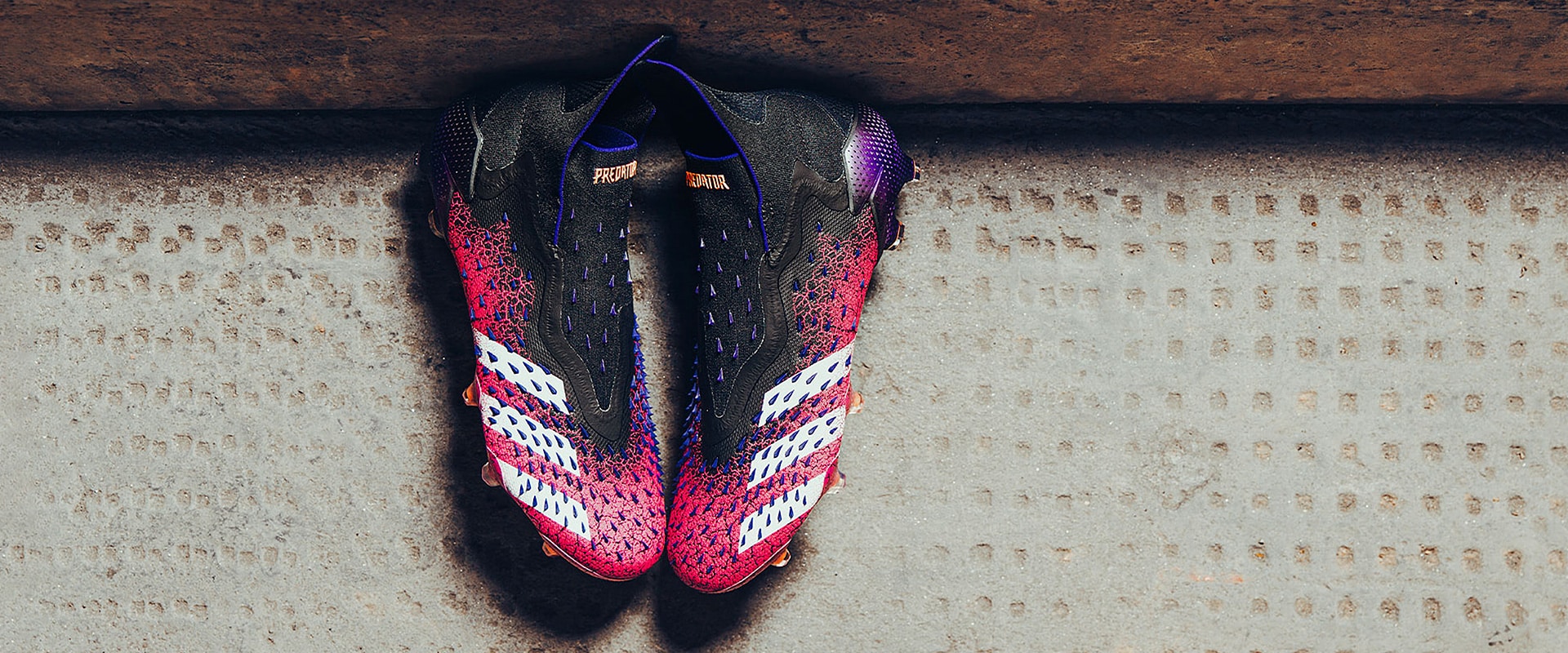 adidas Predator Freak+ FG - Core Black/White/Shock Pink - Mens