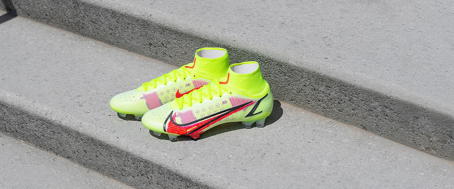 Nike Mercurial Superfly 8 Elite FG Motivation - Volt/Bright Crimson/Black