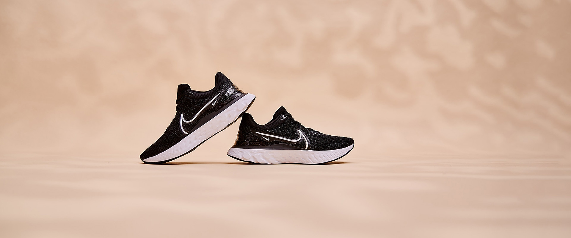 nike epic react flyknit kids brown