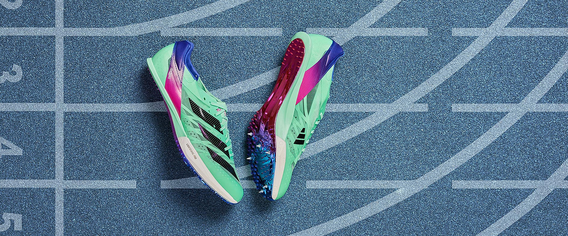 adidas adizero Prime SP2 - Pulse Mint/Core Black/Lucid Blue - Mens ...