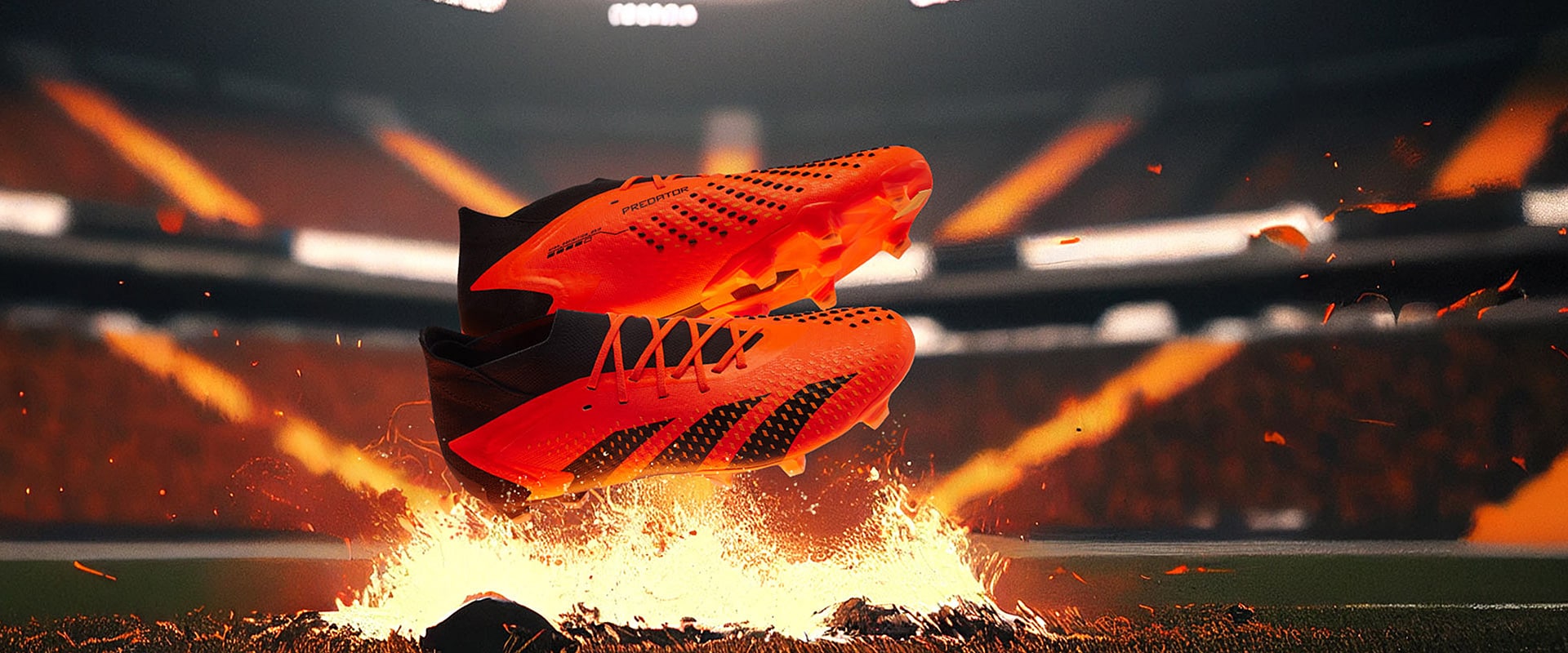 adidas Predator Accuracy.1 Firm Ground Soccer Cleats - Orange