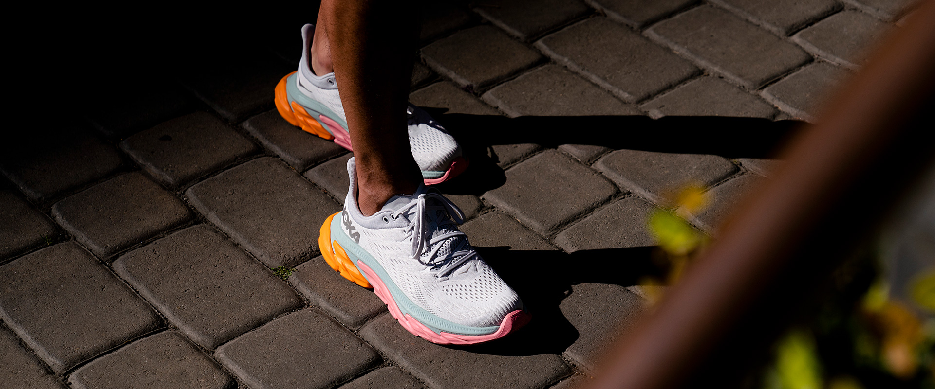 Hoka One One Clifton Edge Mens Nimbus Cloud Lunar Rock Running Shoes HOKA Men main image 2
