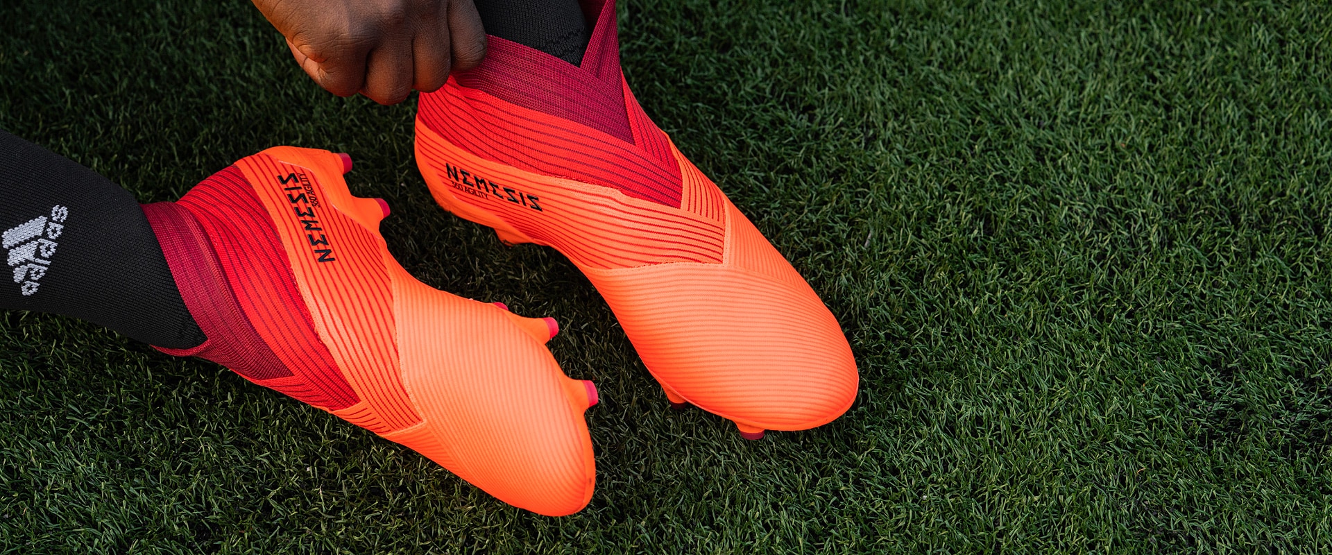 adidas Nemeziz+ FG - Signal Coral/Core Black/Glory Red - Firm