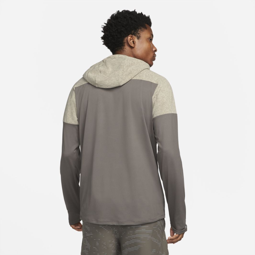 Nike Therma-FIT Element Run Division Hoodie - Cave Stone/Cave Stone ...
