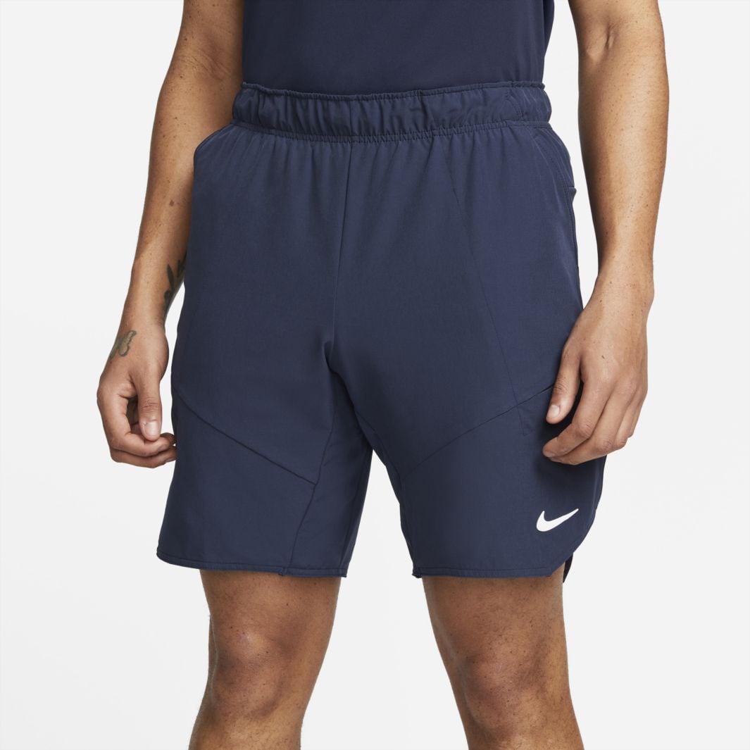 Nike Court Dri-FIT Advantage 9in Short - Obsidian/White - Mens Clothing