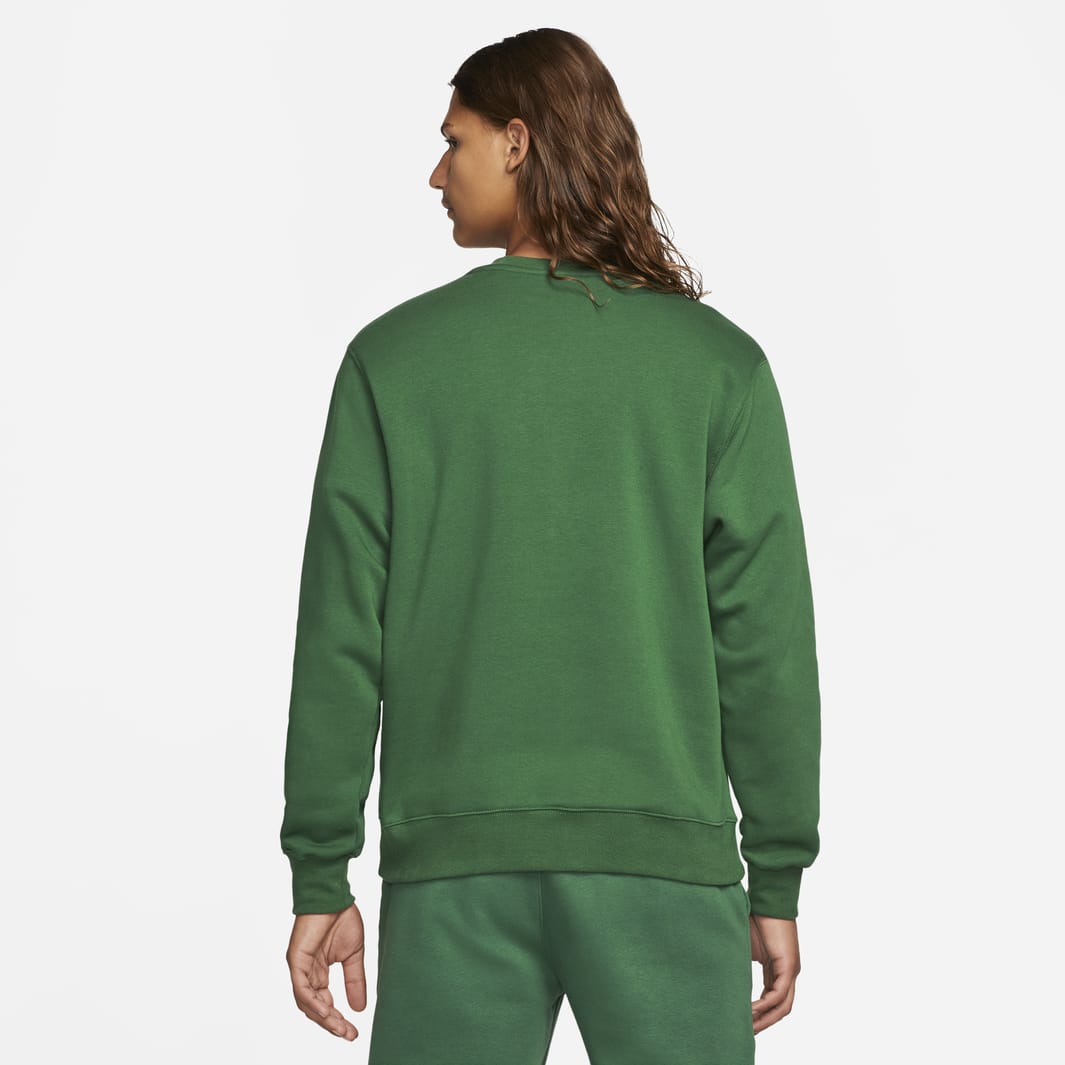 nike foundation crew sweatshirt green