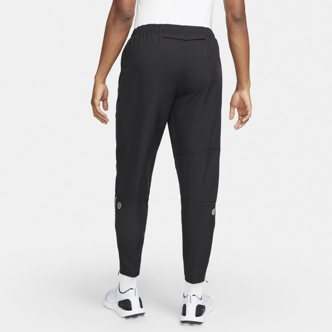 Nike Dri-FIT Challenger Running Pants - Black/Honeydew/Reflective Silv ...
