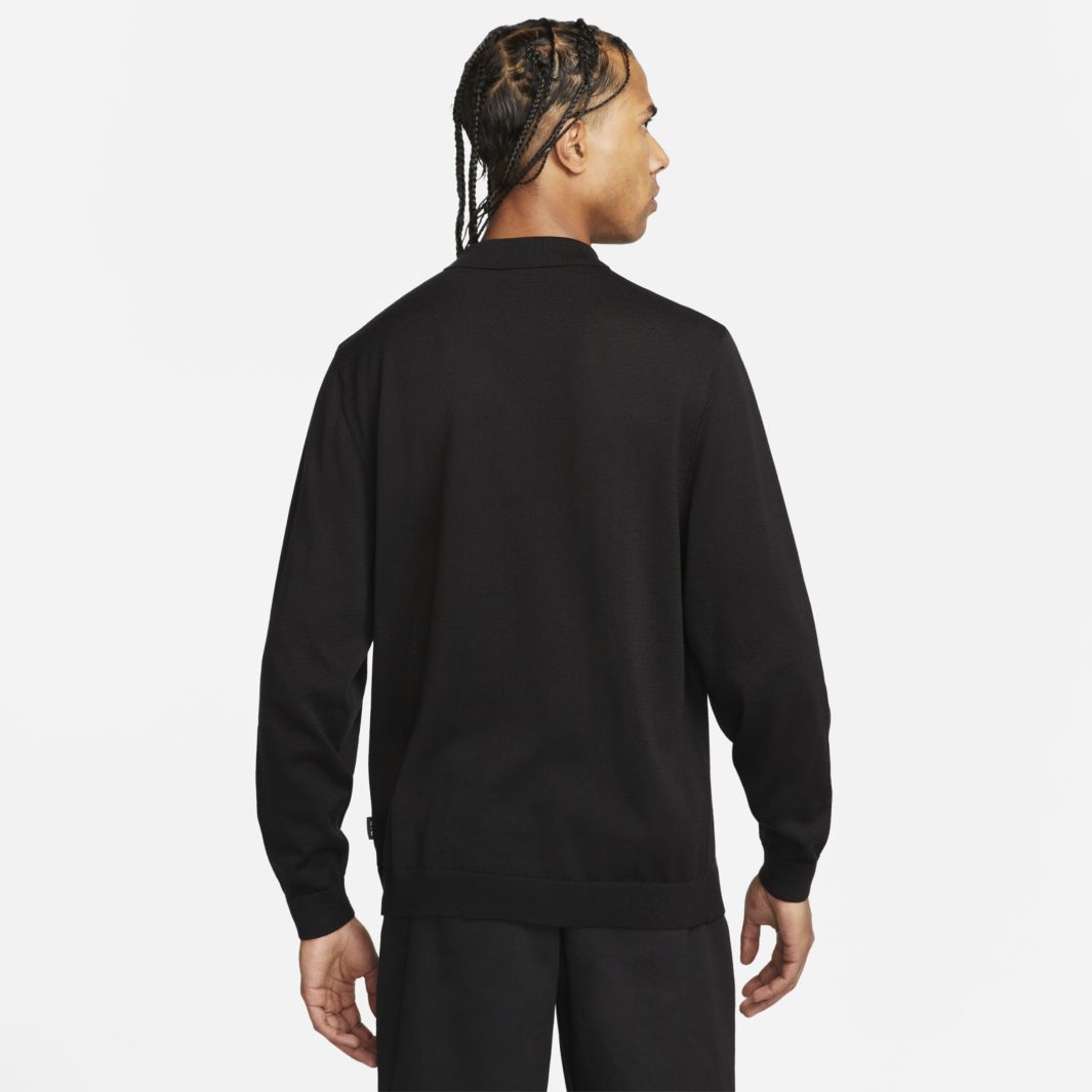 Nike Sportswear Air Long Sleeve Sweatshirt - Black - Tops - Mens ...
