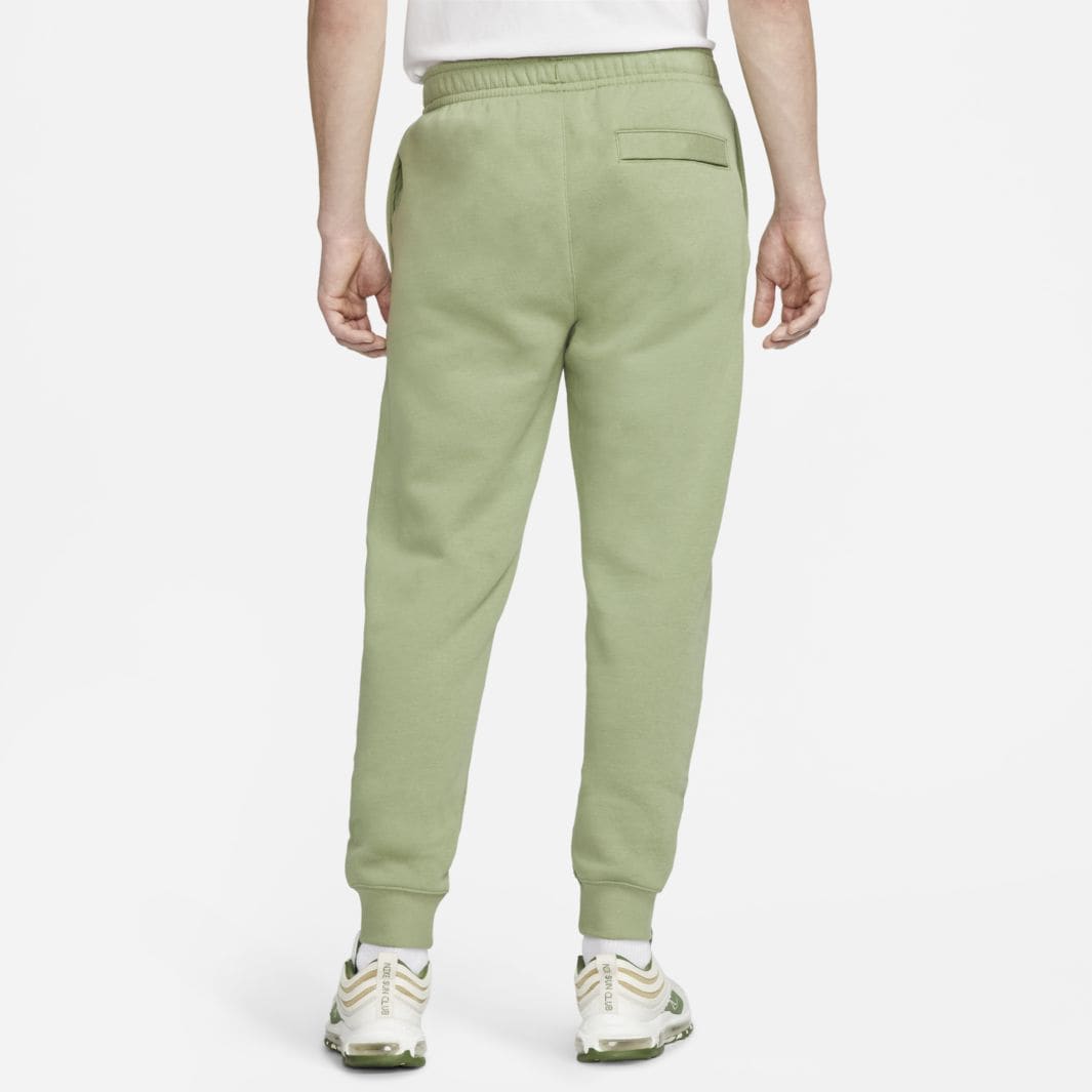 Nike Sportswear Club BrushedBack Jogger Oil Green/White Bottoms