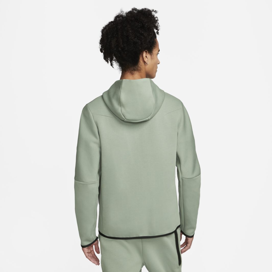 Nike Sportswear Tech Fleece Full Zip Hoodie Mica Green/Black Tops