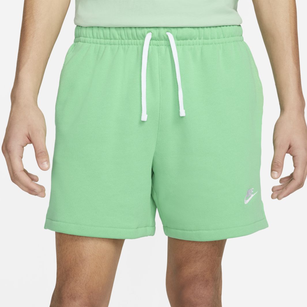 nike club fleece shorts green