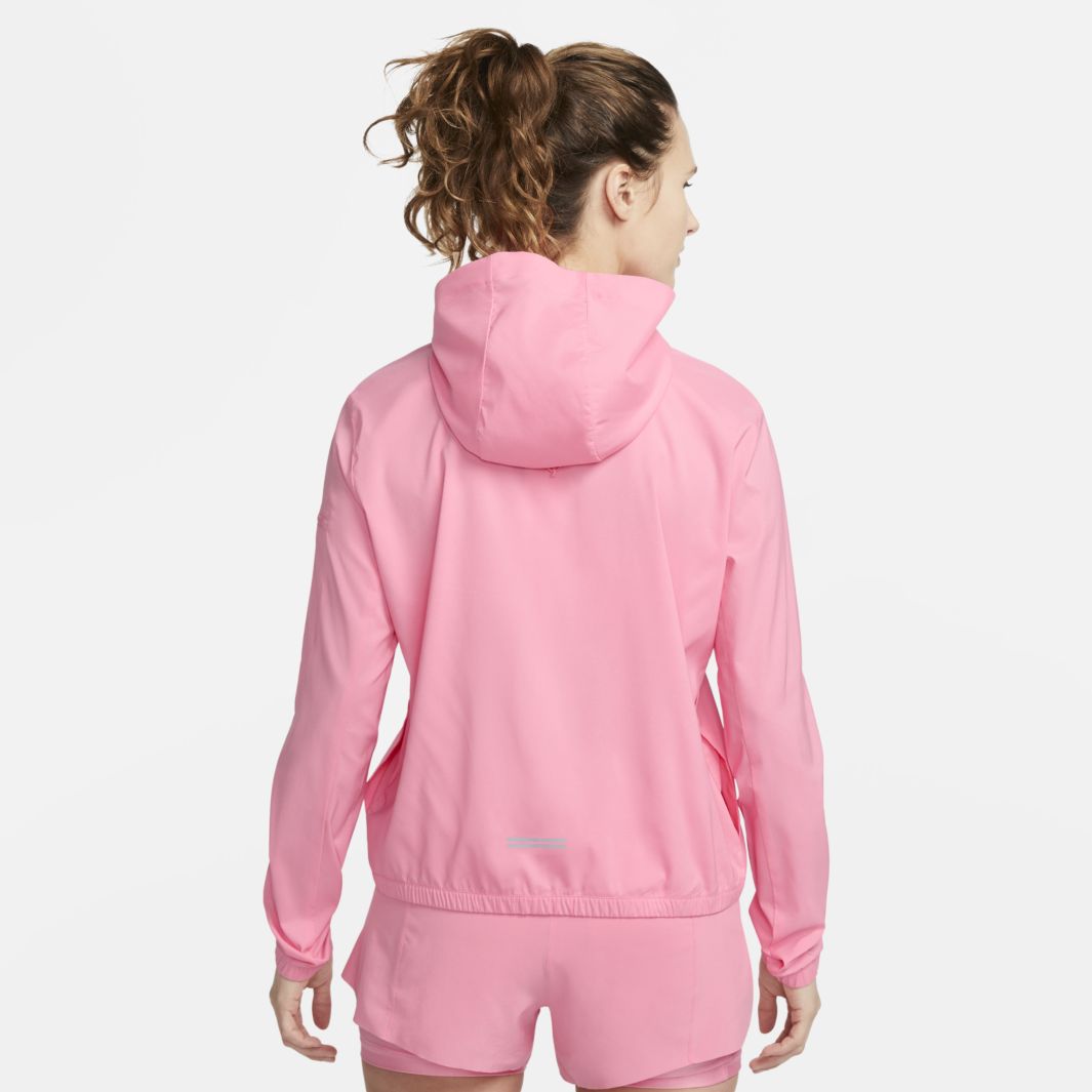 Nike Womens Impossibly Light Running Jacket Coral Chalk