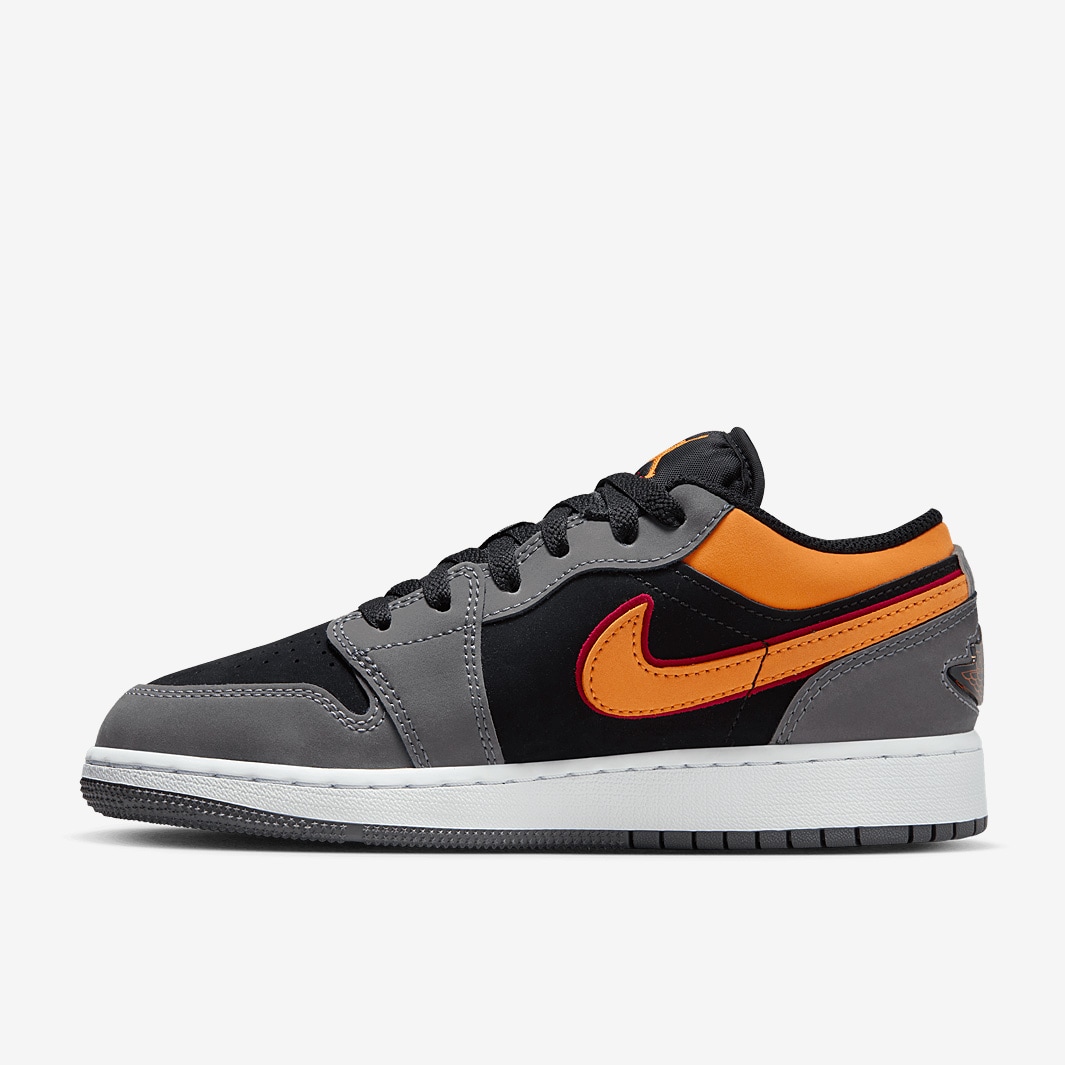 Orange and black jordan 1s on sale