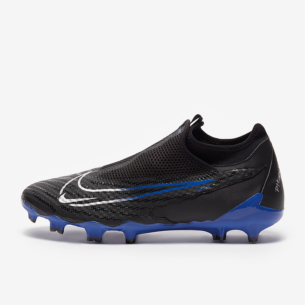 Nike Phantom GX Academy DF FG/MG - Black/Chrome/Hyper Royal