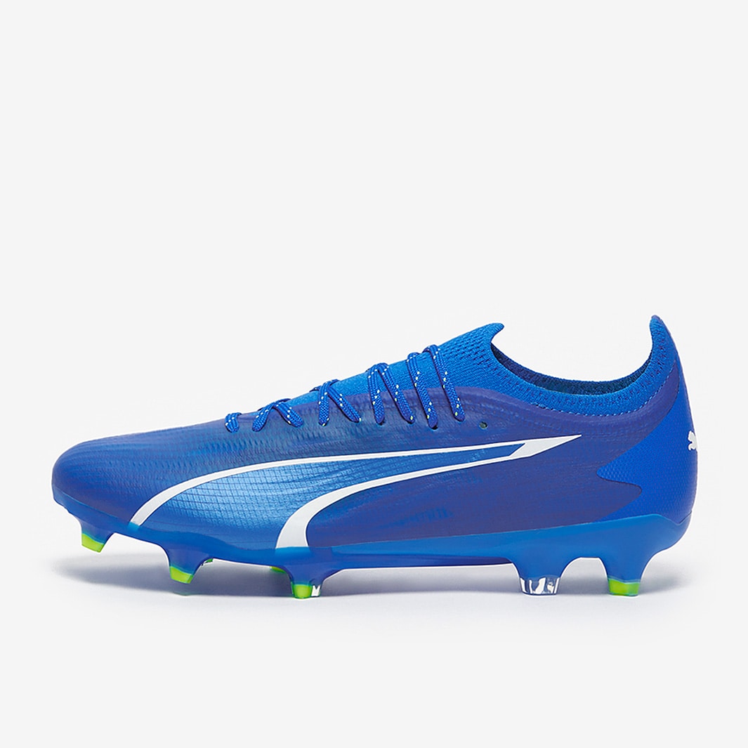 Puma Womens Ultra Ultimate FG/AG - Ultra Blue/Puma White/Pro Green