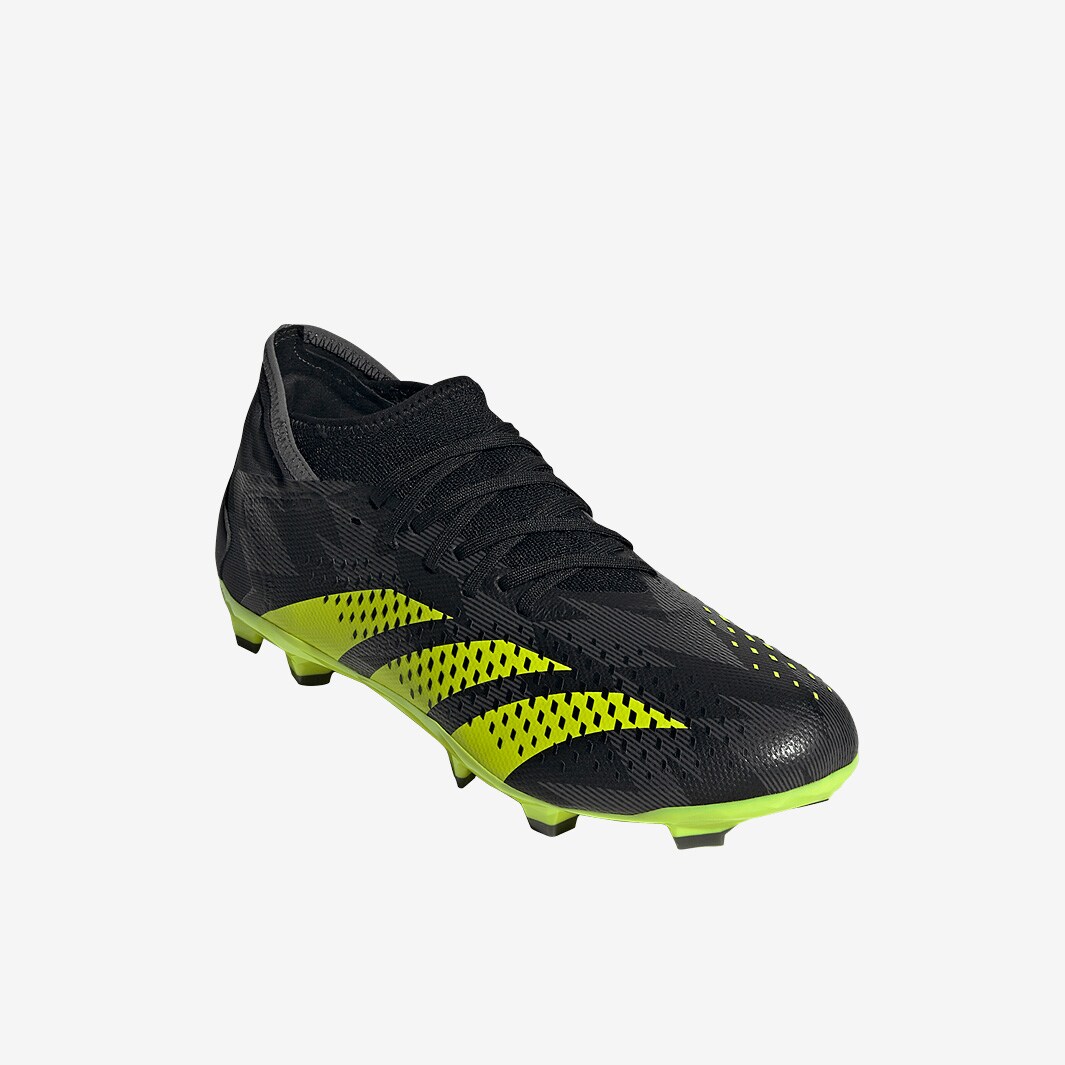 adidas Predator Accuracy.3 FG - Core Black/Team Solar Yellow