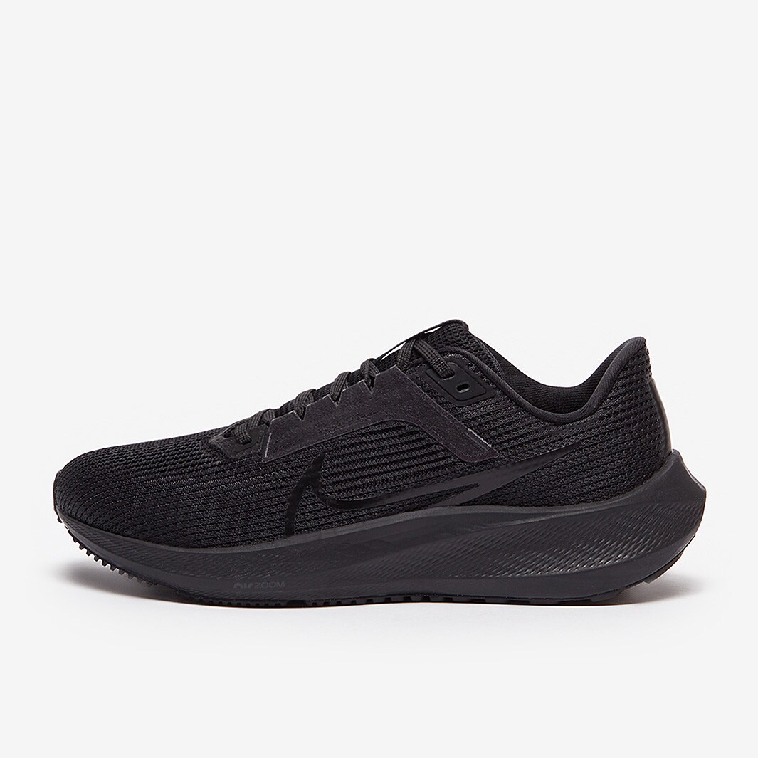 Nike Womens Pegasus 40 - Black/Black-Anthracite - Womens Shoes |
