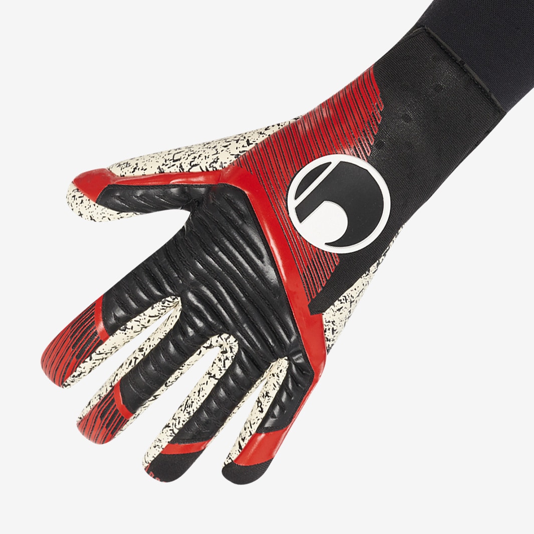 Uhlsport Powerline Supergrip+ Finger Surround Black/Red/White