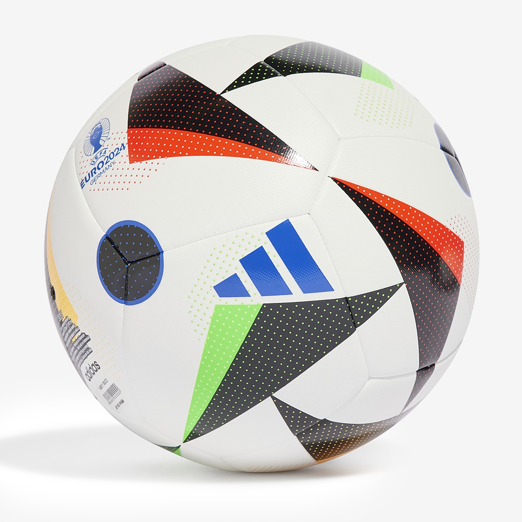 adidas EURO 2024 サッカーボール adidas Euro 24 Fussballliebe Training - White/Black/Glory Blue
