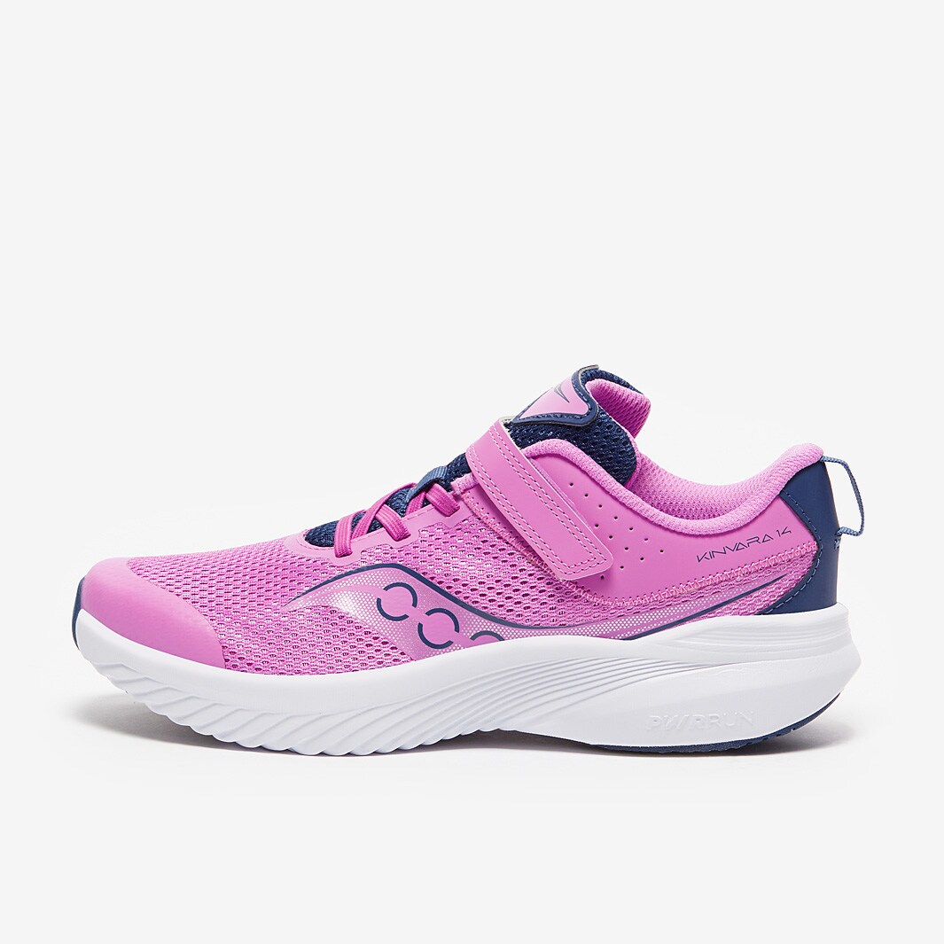 Saucony unisex child Kinvara 14 Alternative Closure Sneaker, Navy/Green, 4.5 Big Kid US Saucony - Kid\u0027s Kinvara 14 Road Shoe \u2013 LETS RUN