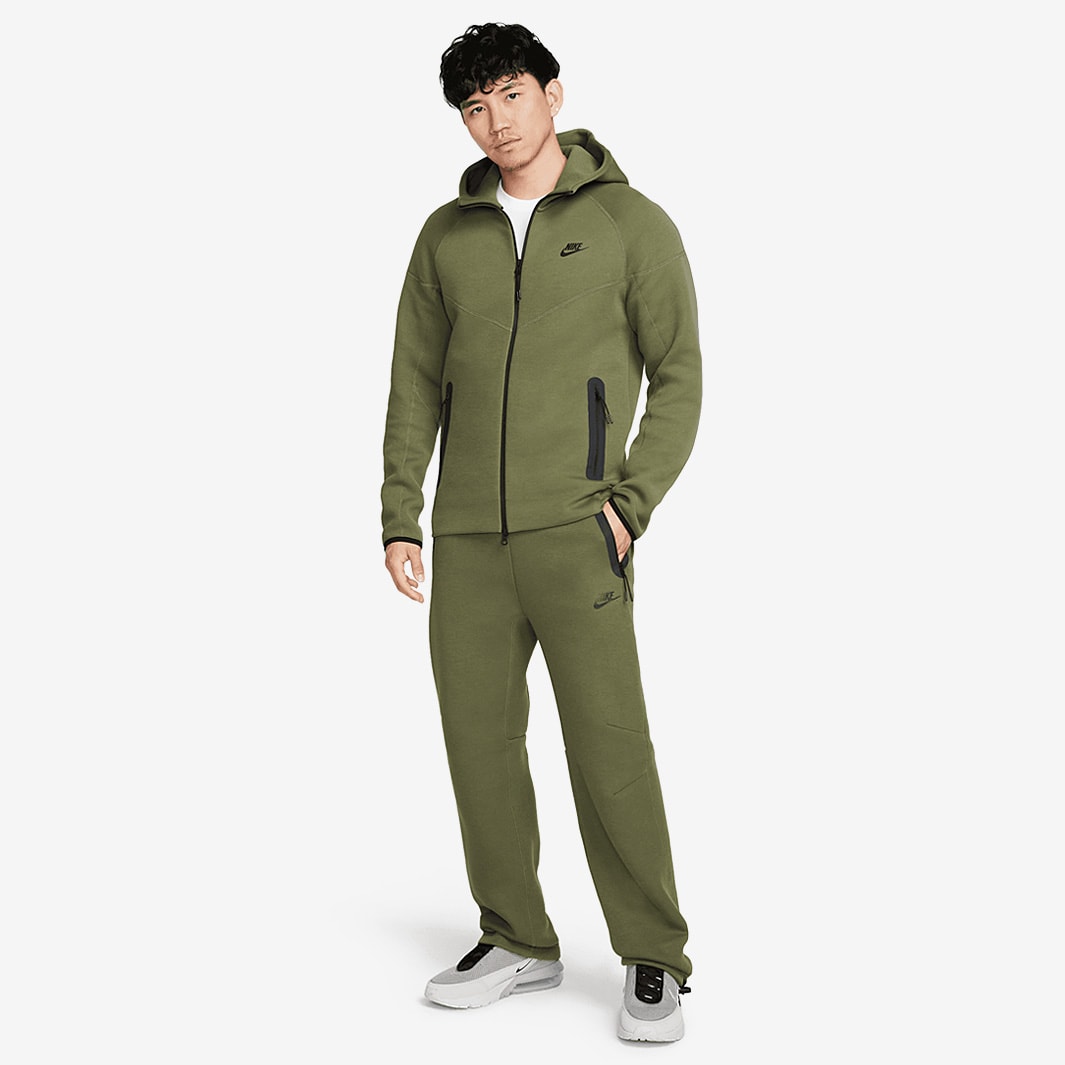 olive green nike tech pants