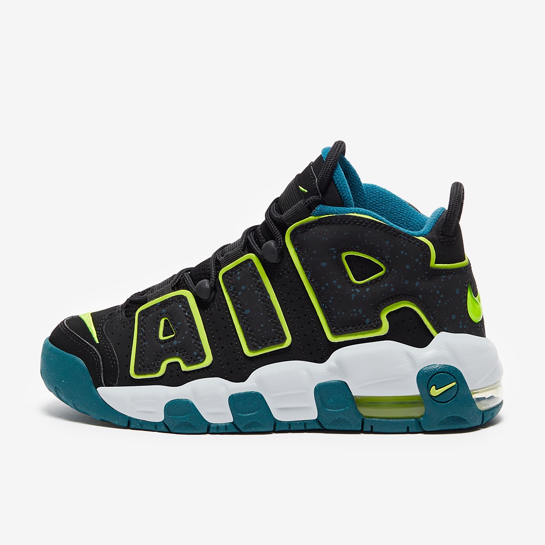 Nike Sportswear Older Kids Air More Uptempo (GS) Black/Volt