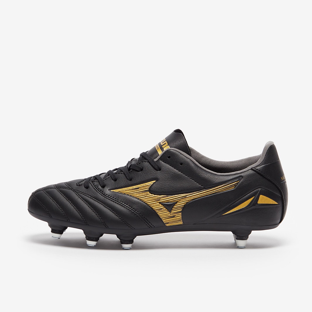 Mizuno Morelia Neo IV Pro Si - Black/Gold/Black - Mens Boots | Pro