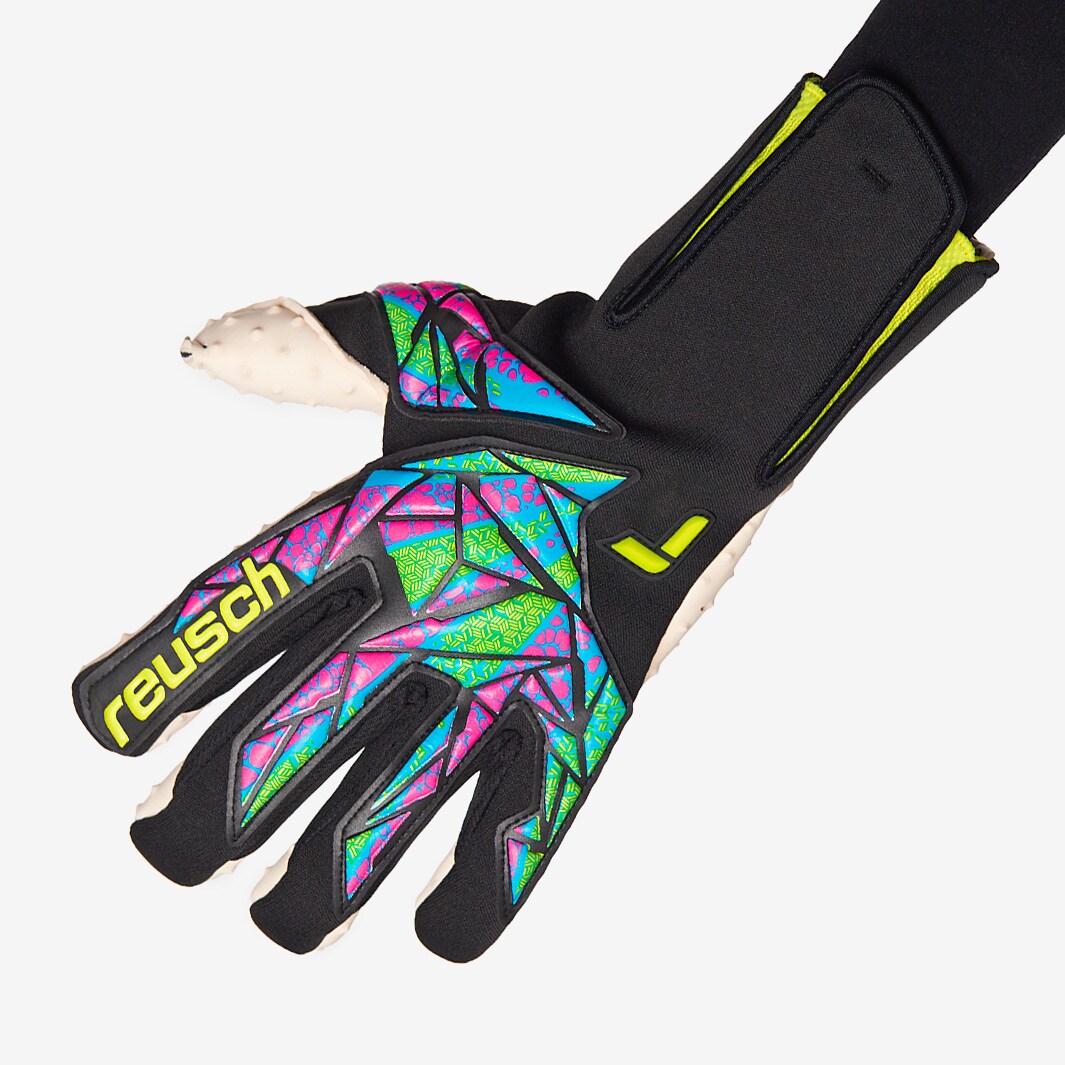 Gants De Gardien Reusch Attrakt Speedbump Ortho-tec - Protections Doigts Amovibles - Mousse 3D - Taille Mixte
