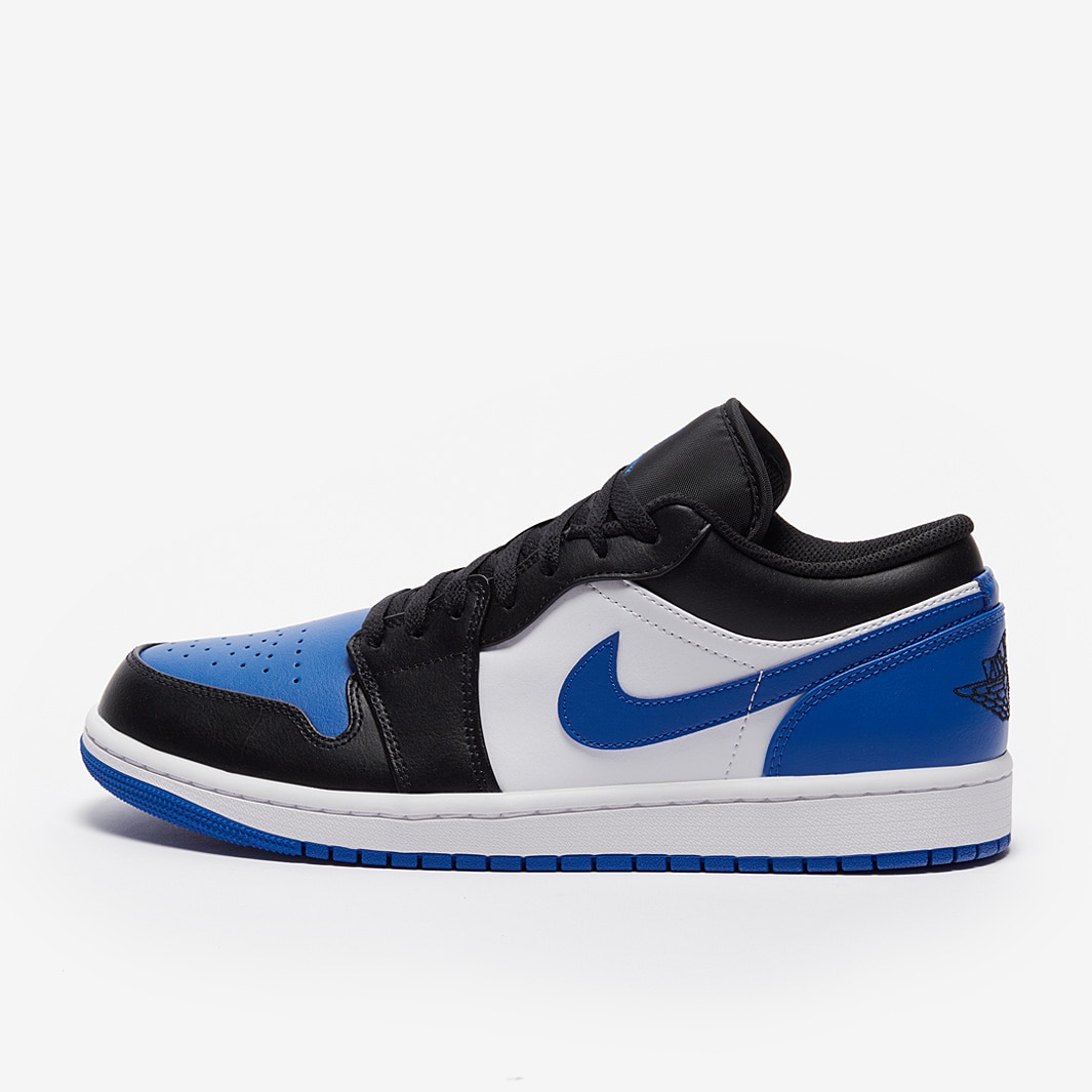 Air Jordan 1 Low - Blanc/Royal Blue/Noir/Blanc - Chaussures Homme