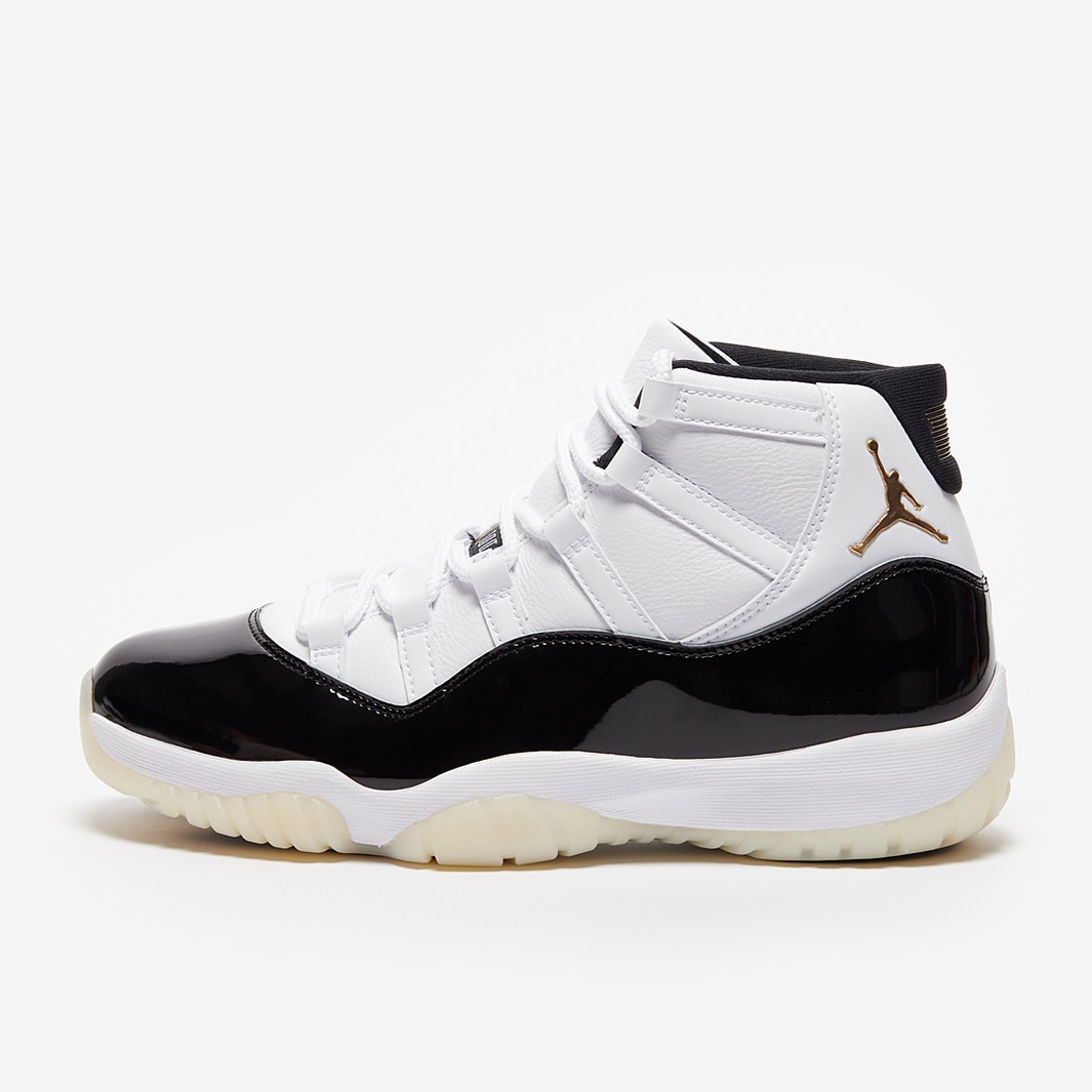 Jordan 11 black store gold