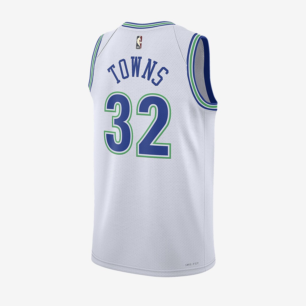 karl anthony towns throwback jersey