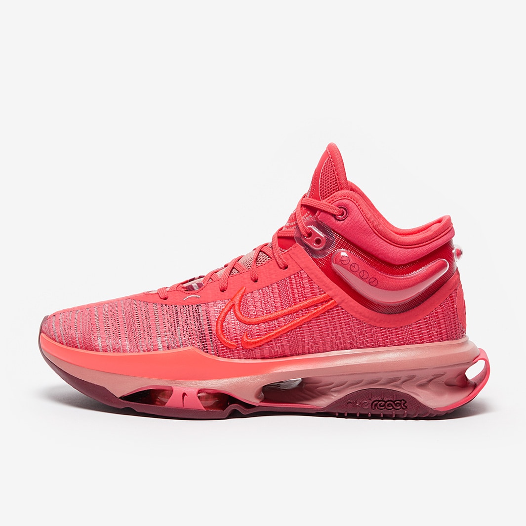 Nike Air Zoom G.T. Jump 2 Light Fusion Red Bright Crimson Noble Red Mens Shoes Pro Direct Basketball