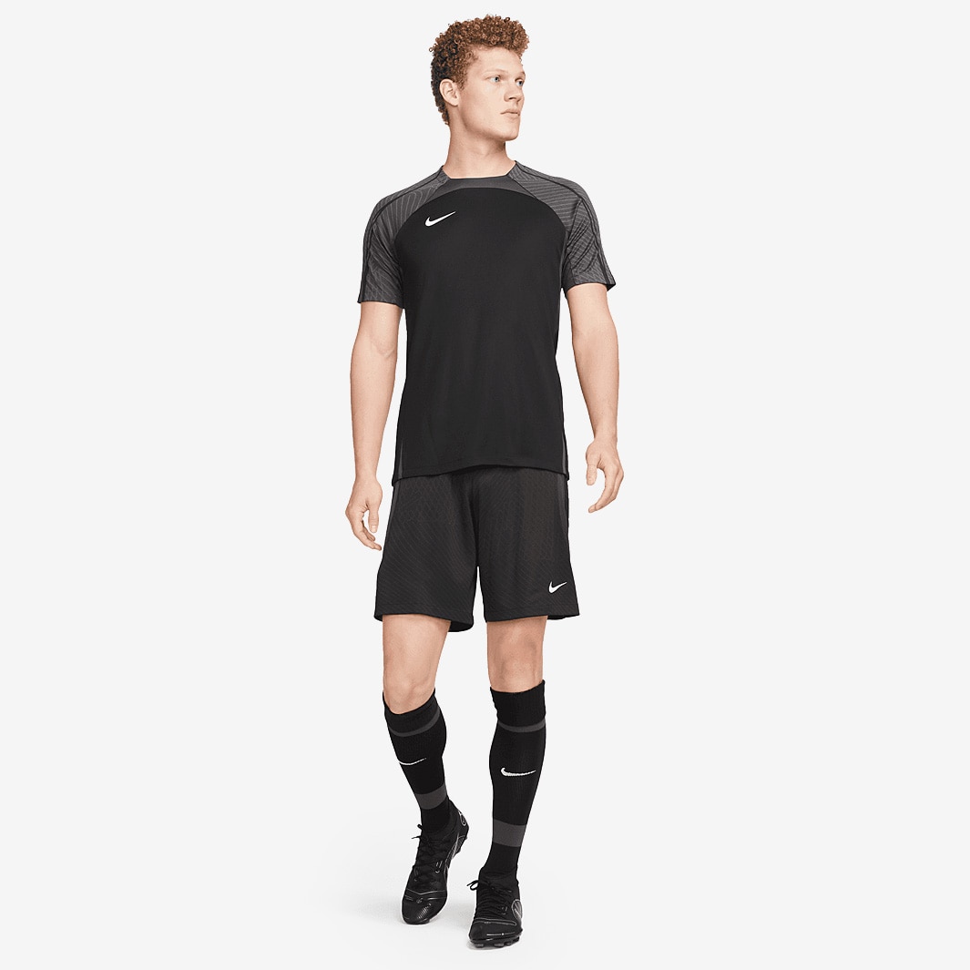 Nike Dri-Fit Strike Top SS - Black/Anthracite/White - Mens